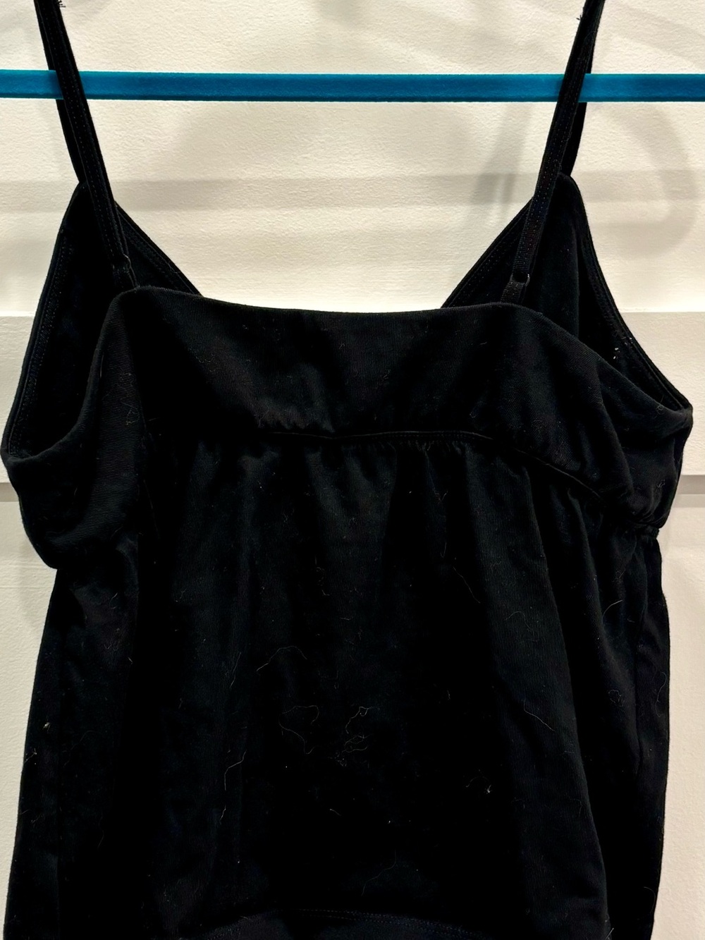 Sunday Best Aritzia Black Babydoll Spaghetti Strap Crop Top - Picture 4 of 5